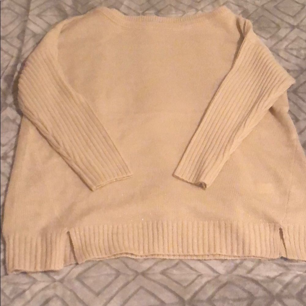 Sparkle Tan Sweater